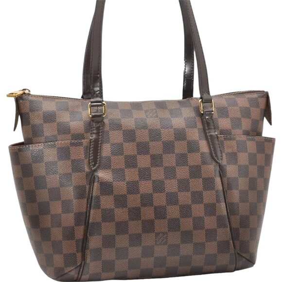 542505AM (S6) Louis Vuitton Shoulder Bag Totally PM Brown Damier - Picture 1 of 11